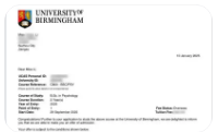 OFFER --- BIRMINGHAM
